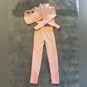 Peach color Activewear Set